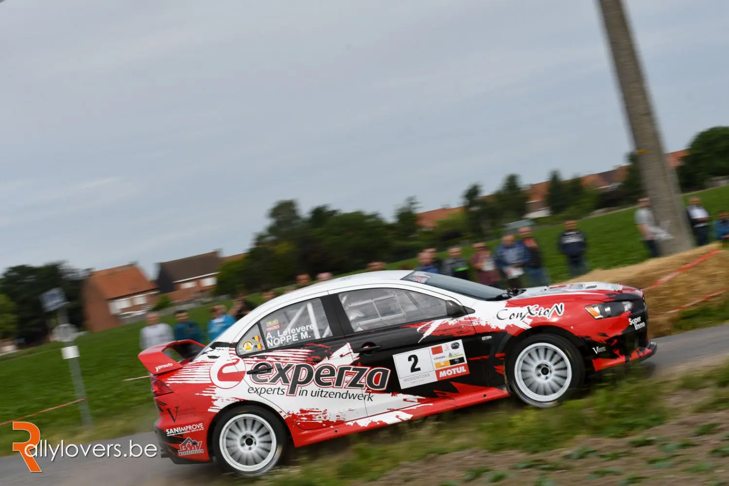 De Lancer komt weer in actie tijdens ORC Rally