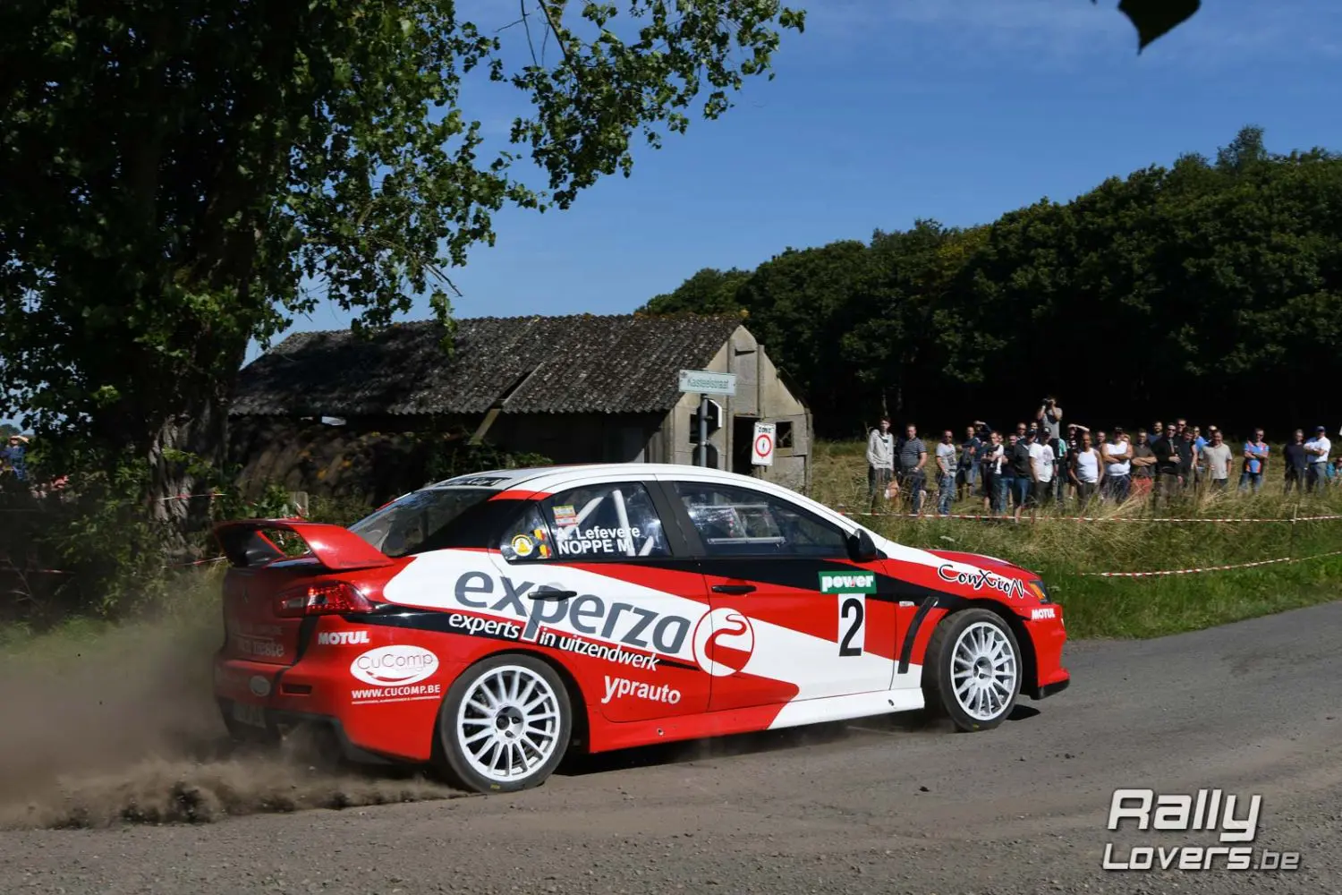 Rally van Staden: derde wedstrijd en derde zege voor Andy Lefevere